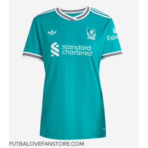 Liverpool Jeremie Frimpong #30 Tretí Ženy futbalový dres 2025-26 Krátky Rukáv Liverpool Jeremie Frimpong #30 Tretí Ženy futbalový dres 2025-26 Krátky Rukáv